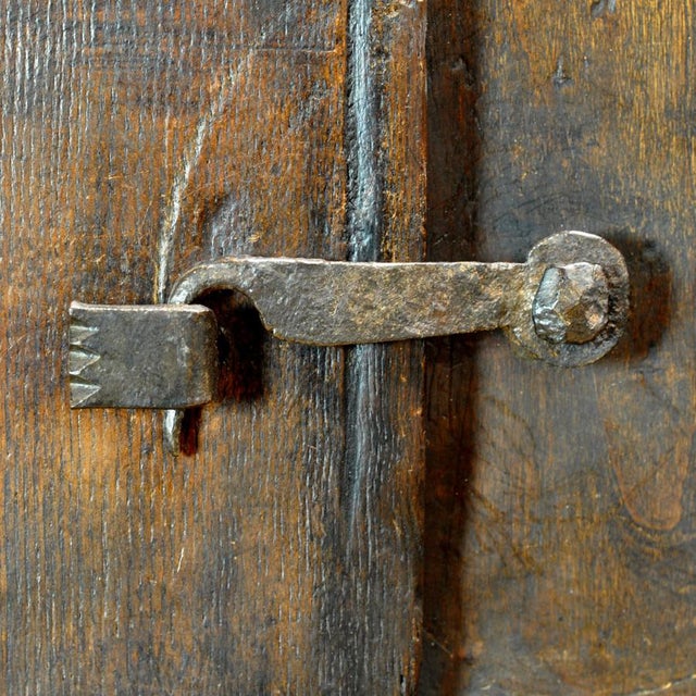 Spanish Oak Cabinet, 1800 For Sale - Image 11 of 14