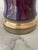 Vintage Art Mid Century Modern Drip Glaze Ceramic Lamp For Sale - Image 4 of 11