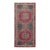Vintage Persian Shiraz Rug in Pink and Teal Floral Patterns by Rug & Kilim For Sale