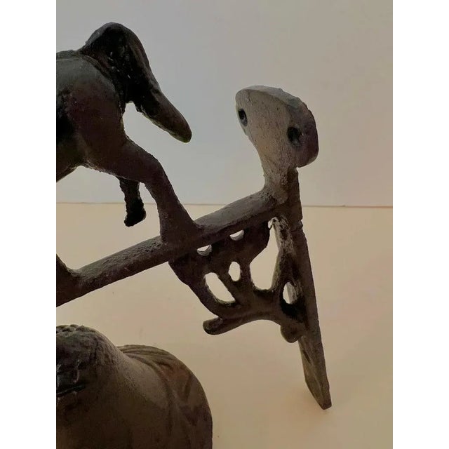 Hanging Doorway Entry Shoppe Bell with Horse For Sale - Image 4 of 13