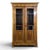 Brown Louis Philippe Glass-Fronted Bookcase in Walnut For Sale - Image 8 of 8