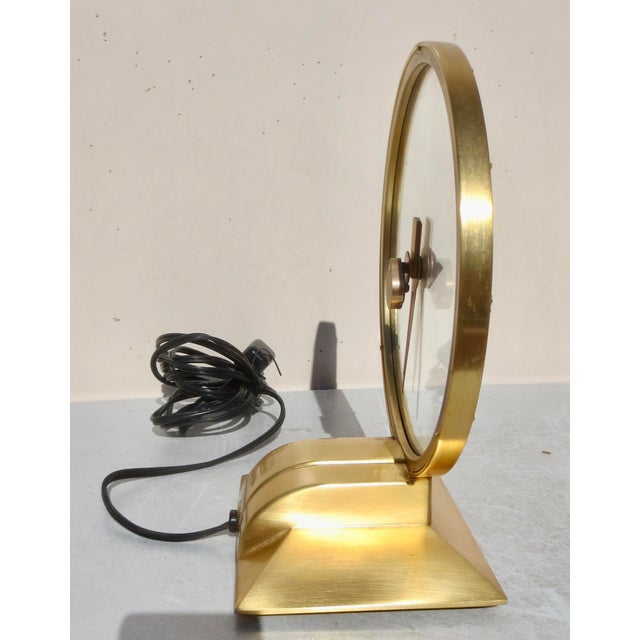 Transparent Mystery Clock/ Golden Hour Clock Circa 1950s For Sale - Image 8 of 9