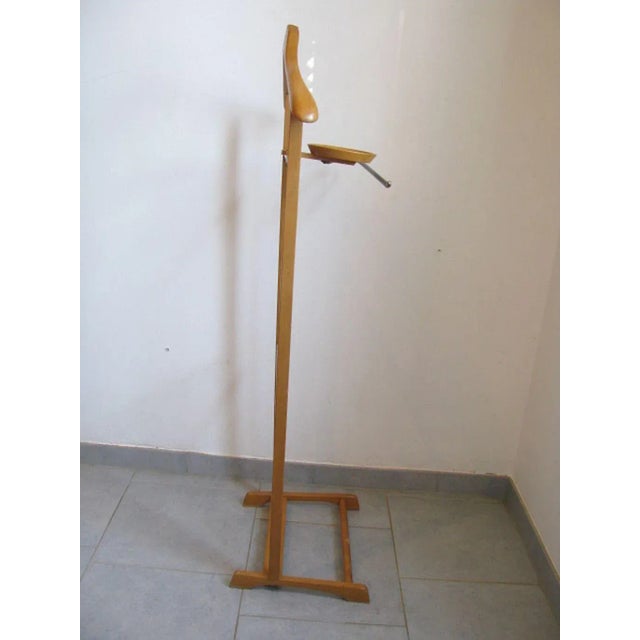 Vintage Beech Valet & Coat Hanger from Union, 1950s, Set of 2 For Sale - Image 18 of 18