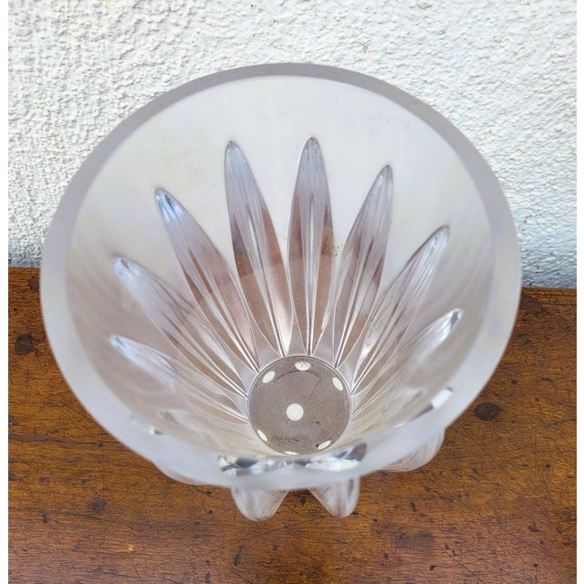 Courchevel Vase from Lalique For Sale - Image 10 of 14