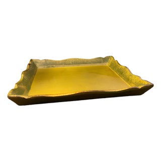 Vintage Florentine Trinket Tray For Sale