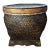1940s Round Thai Bamboo Basket w.Lid For Sale