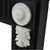 19th Century Belgian Black Marble Fireplace Mantel For Sale - Image 4 of 6