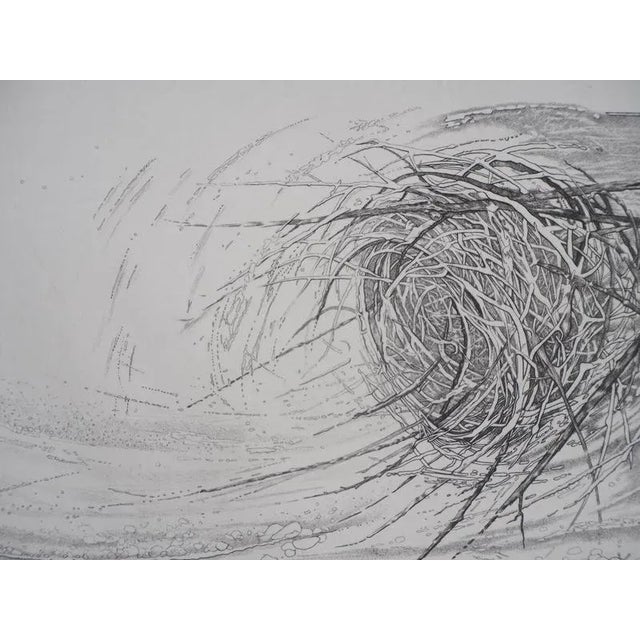 Hélène Nué, Wind Force, Engraving For Sale - Image 3 of 7