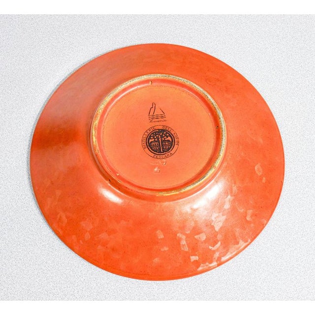 Ceramic Plate by Angelo Bianchini, Italy, 1940 For Sale - Image 15 of 18