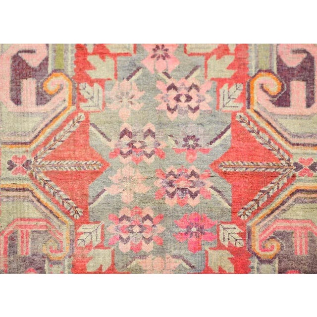Early 20th Century Central Asian Khotan Rug For Sale - Image 4 of 13