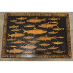 English English Painted Nesting Tables with Découpage For Sale - Image 3 of 10