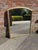 Glass Large Antique English Shaped Top Gilt Overmantle Mirror, 19th Century For Sale - Image 7 of 7