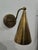 Antique Brass Cone Wall Sconce – Handmade Vintage Wall Light For Sale - Image 4 of 4