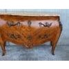 Early 20th Century French Louis XV Style Fine Kingwood and Marquetry Ormolu Mounted Bombe Commode For Sale - Image 16 of 18