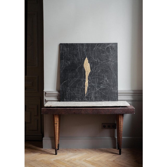 Early 21st Century Agnes Bučimytė, Piece of Gold in Unknown Universe, Acrylic on Canvas For Sale - Image 5 of 5