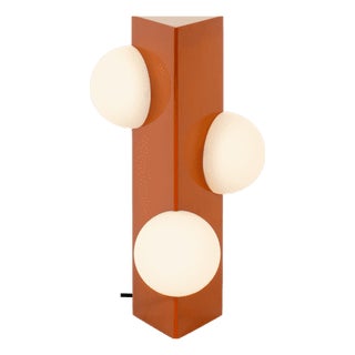 Small Sfera Orange Glaze Lamp from Pulpo For Sale