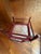 Country Armchair & Ottoman Reupholstered in Josef Frank “Aralia” Linen for Svenskt Tenn For Sale In New York - Image 6 of 7