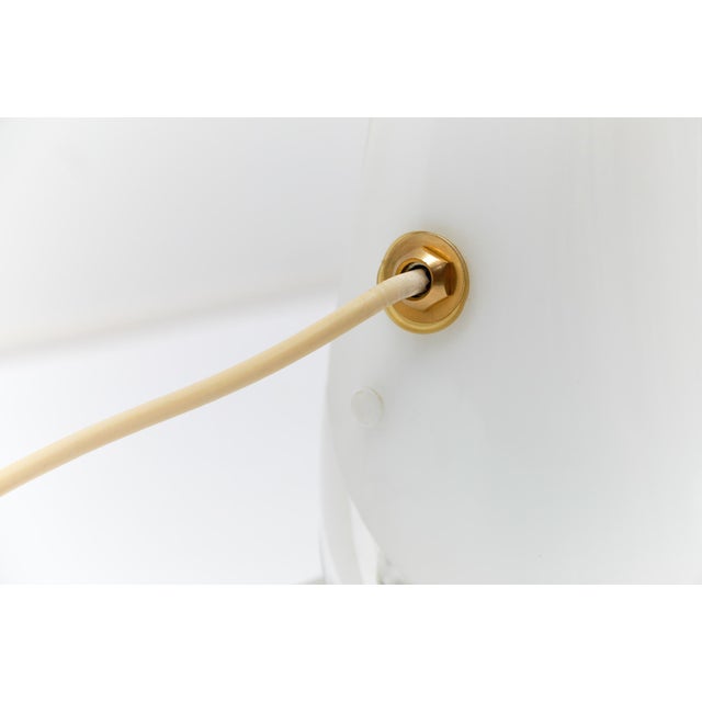 Large Murano Glass Flame Table Lamp, Italy, 1970s For Sale - Image 11 of 16