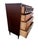 Mid Century Modern Diamond Geometric Design Highboy Dresser Chest For Sale In New York - Image 6 of 14