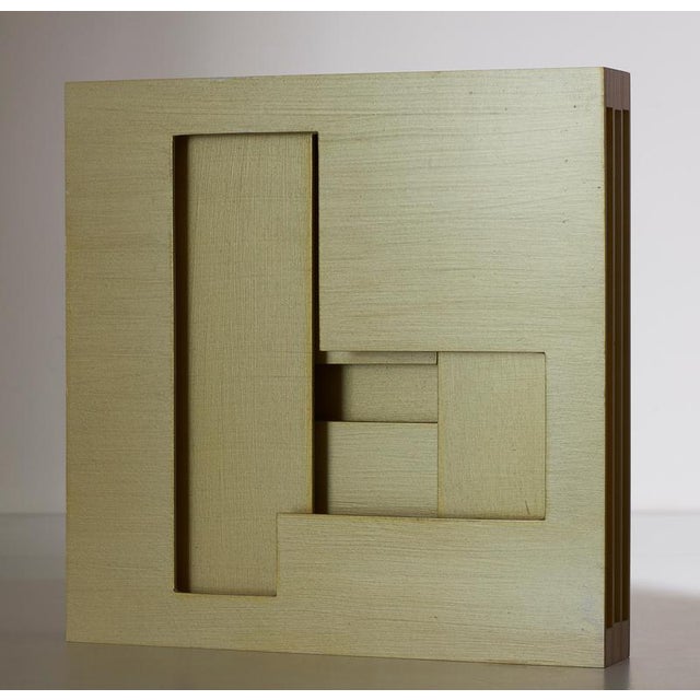 Relief series 6 wall sculpture in birch plywood by a hint of neon. Limited edition of 7 pieces. Signed and numbered by...