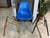 Vintage Blue Vinyl and Fiberglass Chair by Charles and Ray Eames for Herman Miller, 1950s For Sale - Image 17 of 18
