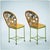 Hand-Painted Children's Garden Seating Set, India, 1980s, Set of 5 For Sale - Image 13 of 18