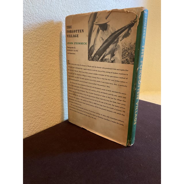 Vintage John Steinbeck First Edition Book " the Forgotten Village With Original Dust Jacket (1941) For Sale - Image 9 of 12