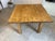 Brown Farm Table in Wood For Sale - Image 8 of 9