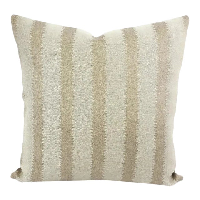 Rogers & Goffigon Sawtooth in Swordfish Pillow Cover For Sale