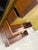 French Country Vintage Solid Wood Hand Painted Wine Bar Cabinet Freestanding Counter Kitchen Island For Sale - Image 3 of 10