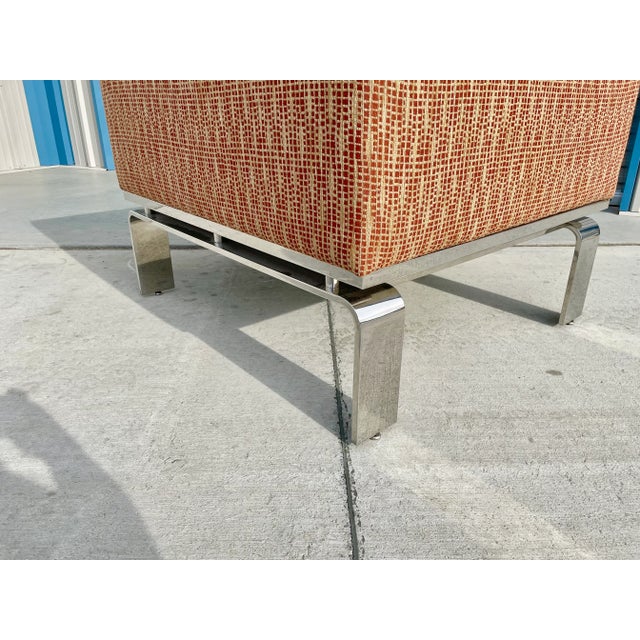 Mid Century Solid Chrome Lounge Chairs- Set of 2 For Sale - Image 12 of 13