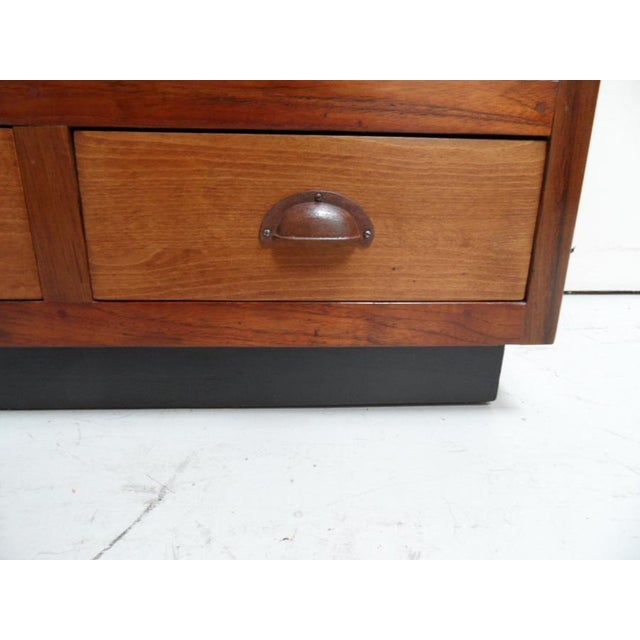 Vintage Dutch Sideboard with 8 Drawers, 1950s For Sale - Image 3 of 13