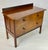 Vintage Regency Style Figured Mahogany Server or Washstand For Sale - Image 10 of 17
