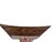 Mid 20th Century Mid Century Modern Faux Bois Glass Light Fixture Cover For Sale - Image 5 of 13