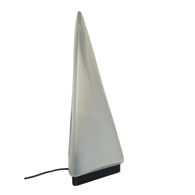 Large Italian Murano Glass Table Lamp from Mazzega, 1970s For Sale - Image 3 of 6