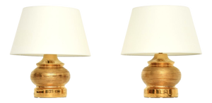 Vintage Italian Ceramic Table Lamps from Bitossi, 1970, Set of 2