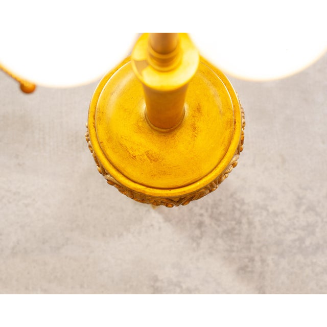 Pair of Nancy Corzine Neoclassical 22k Topiary Lamps For Sale - Image 15 of 18