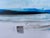 "Edge of Memory", Abstract Painting in Blue and White For Sale - Image 4 of 7