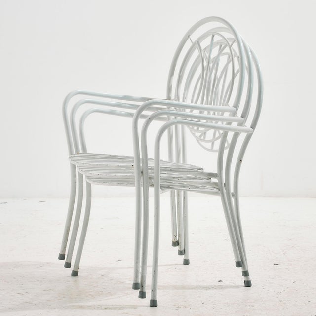 Vintage Garden Armchair, 1970s, in Worn conditions. Designed 1970 to 1979