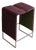 B&b Italia Lazy '05 Sled Base Fabric Stool Designed by Patricia Urquiola For Sale