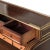 19th Cent Signed Mahogany French Maison Jansen Secretaire Desk For Sale In West Palm - Image 6 of 7