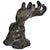 Bronze 1990s Art Nouveau Sculpture of Hands Bronze Casting after Rodin Impressionism style For Sale - Image 8 of 18