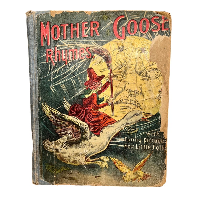 1901 Mother Goose Rhymes Book For Sale