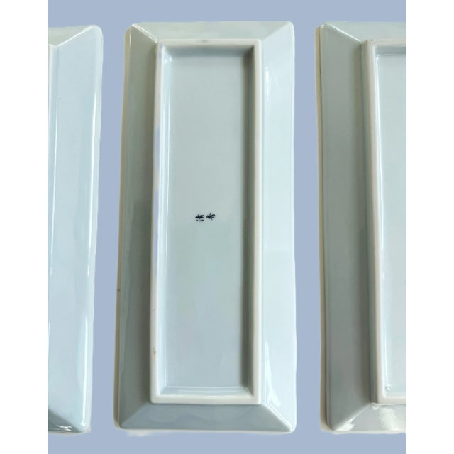 Asian Serving Platters - Set of 3 For Sale - Image 10 of 12