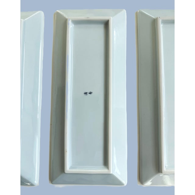 Traditional Japanese Serving Plates - S/3 For Sale - Image 10 of 12