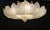 1960s Clear Graniglia Murano Leaves Flush Mount For Sale - Image 6 of 10