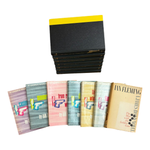 Set of 7 James Bond Hardcover Books by Ian Fleming