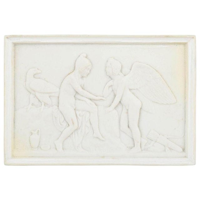Antique Biscuit Wall Relief from Royal Copenhagen, 1870s For Sale - Image 5 of 5