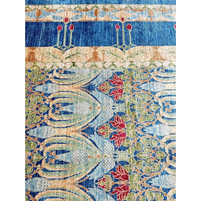 Handwoven Arts and Crafts Area Rug 14x20 For Sale In Dallas - Image 6 of 9