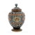 Early 20th Century Antique Japanese Cloisonne Enamel Lidded Koro Jar For Sale - Image 5 of 9